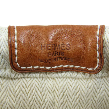 HERMES エルメス フールビ20 化粧ポーチ トワルシェブロン レディース 中古