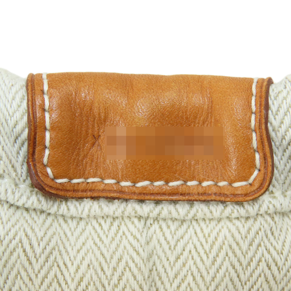 HERMES エルメス フールビ20 化粧ポーチ トワルシェブロン レディース 中古