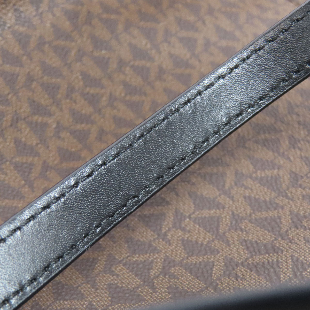 Michael Kors マイケルコース MKシグネチャー トートバッグ PVC レディース 中古