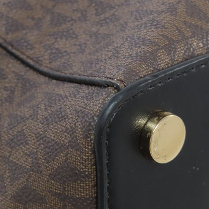 Michael Kors マイケルコース MKシグネチャー トートバッグ PVC レディース 中古