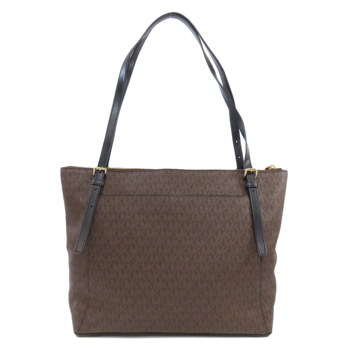 Michael Kors マイケルコース MKシグネチャー トートバッグ PVC レディース 中古