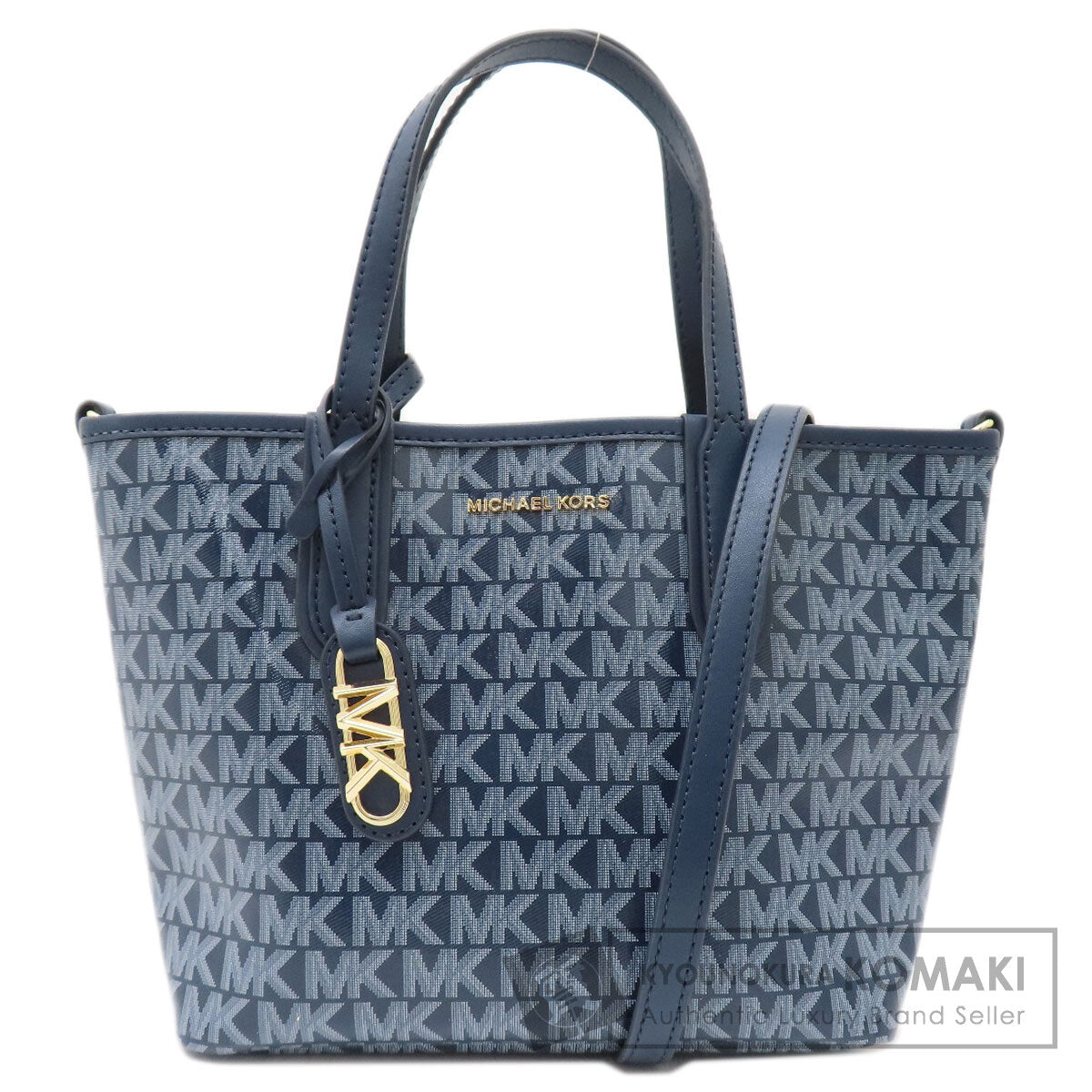 Michael Kors マイケルコース MKシグネチャー 2WAY ハンドバッグ PVC レディース 中古