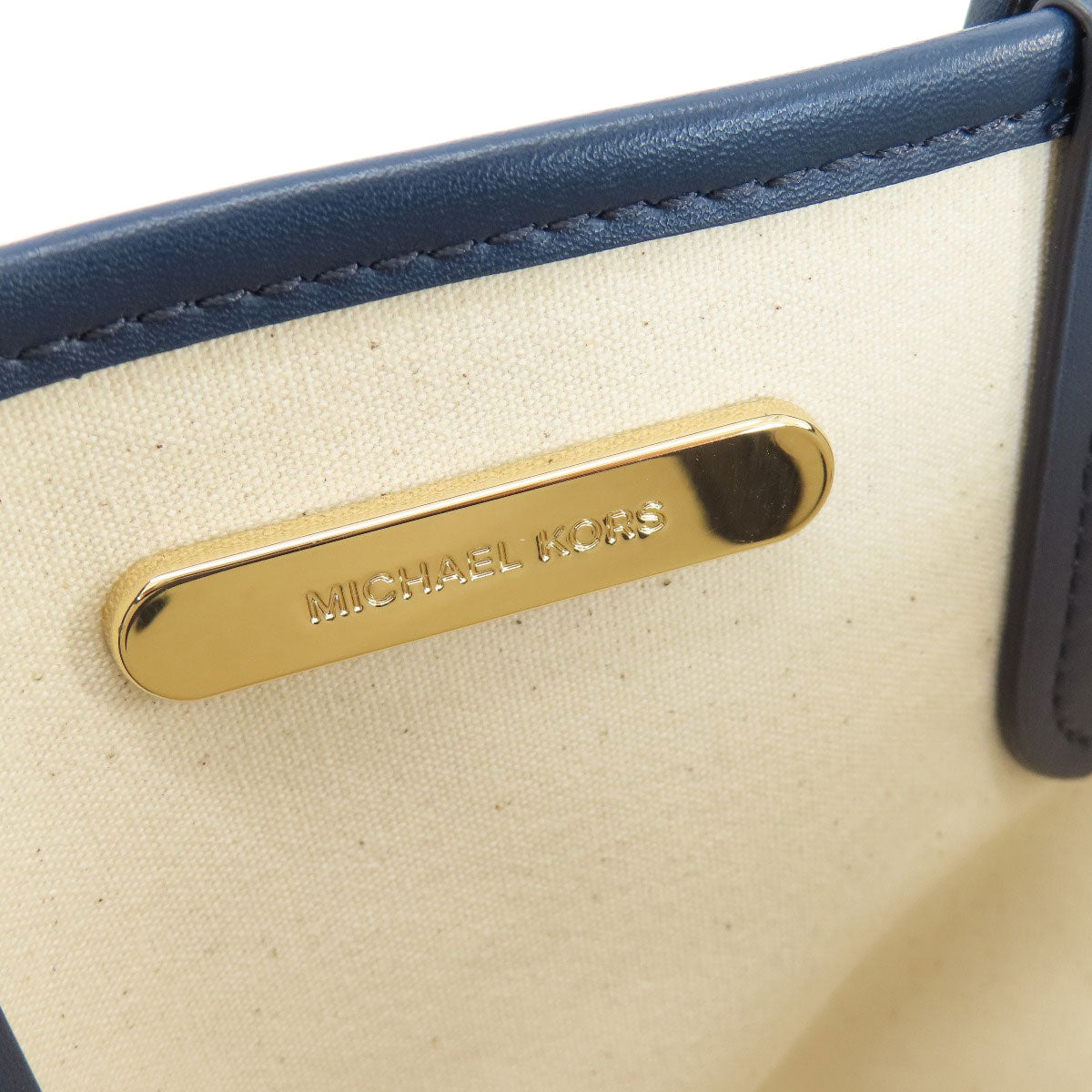 Michael Kors マイケルコース MKシグネチャー 2WAY ハンドバッグ PVC レディース 中古
