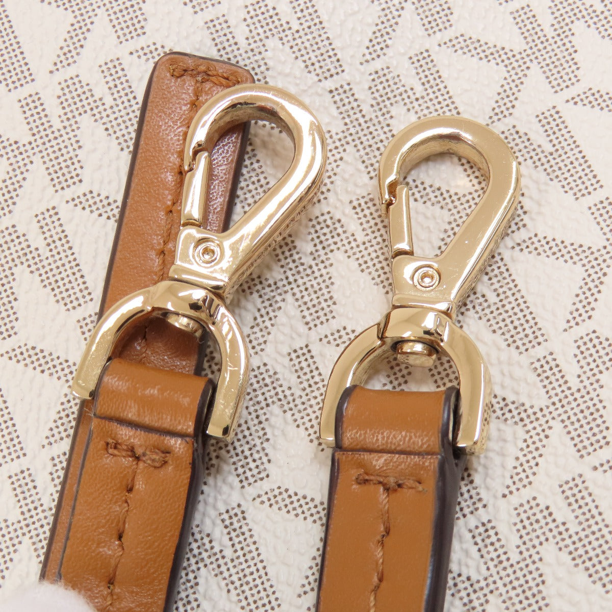 Michael Kors マイケルコース MKシグネチャー 2WAY ハンドバッグ PVC レディース 中古