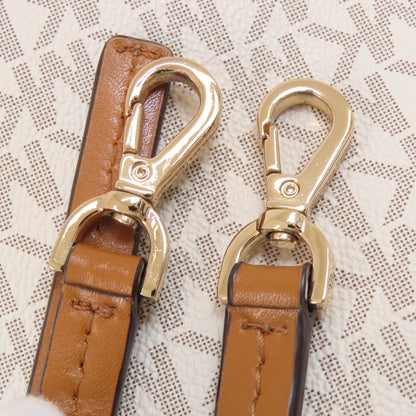 Michael Kors マイケルコース MKシグネチャー 2WAY ハンドバッグ PVC レディース 中古