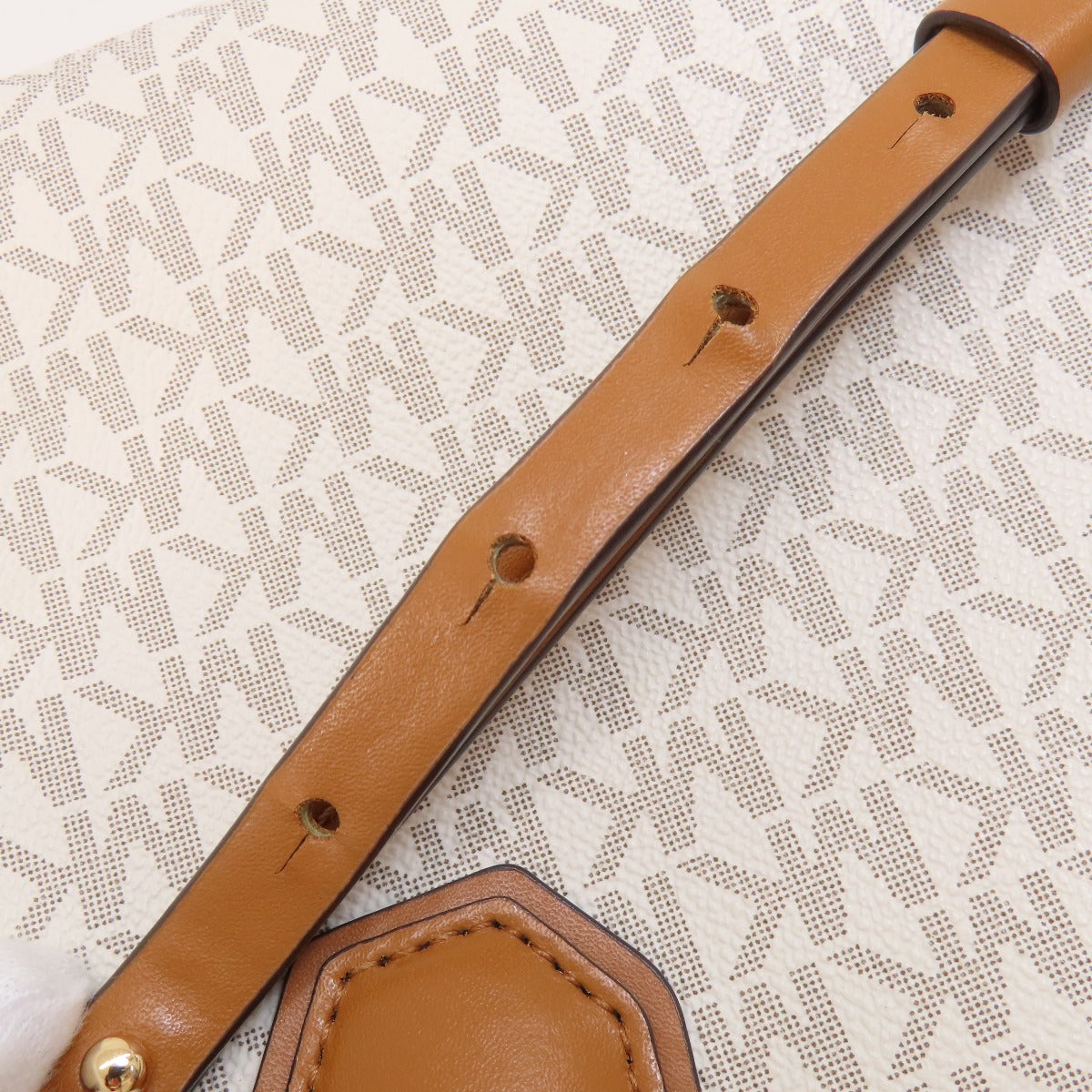 Michael Kors マイケルコース MKシグネチャー 2WAY ハンドバッグ PVC レディース 中古