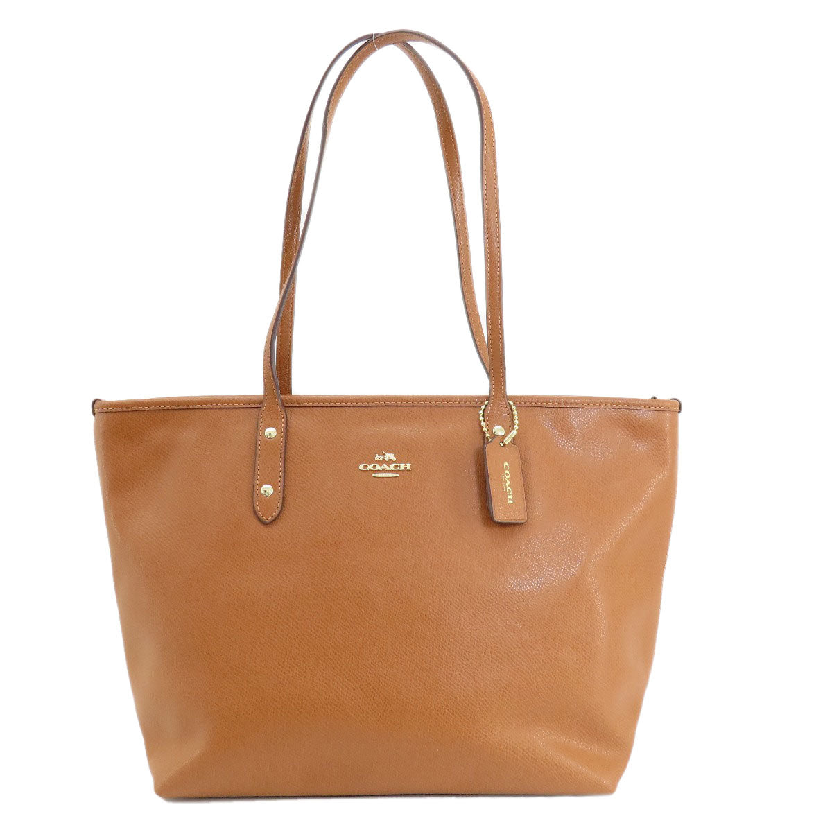 COACH コーチ F36875 ロゴ トートバッグ PVC レディース 中古