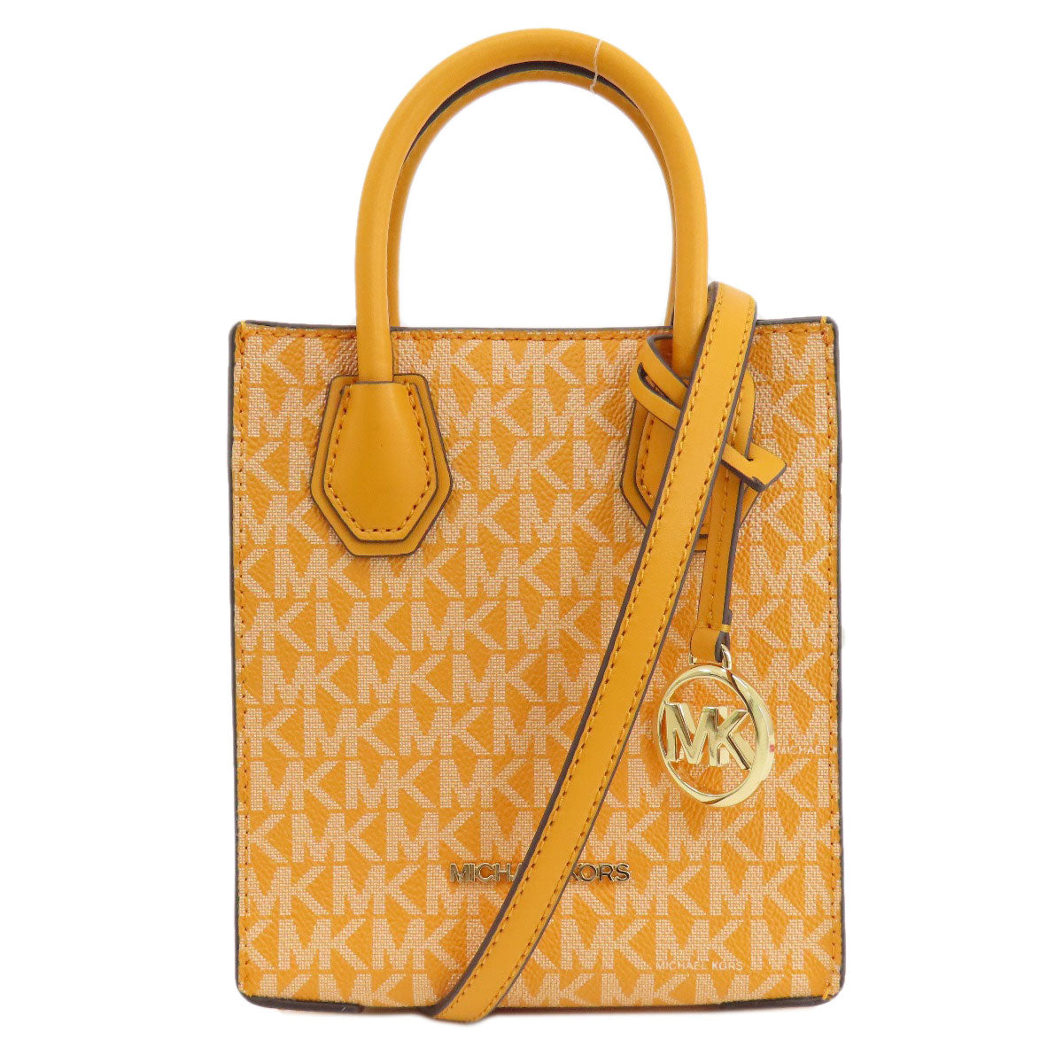 Michael Kors マイケルコース MKシグネチャー 2WAY ハンドバッグ PVC レディース 中古