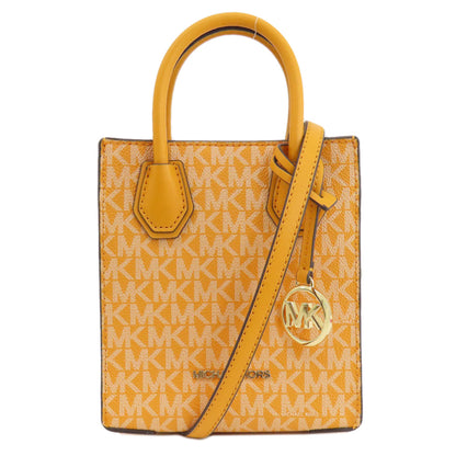Michael Kors マイケルコース MKシグネチャー 2WAY ハンドバッグ PVC レディース 中古