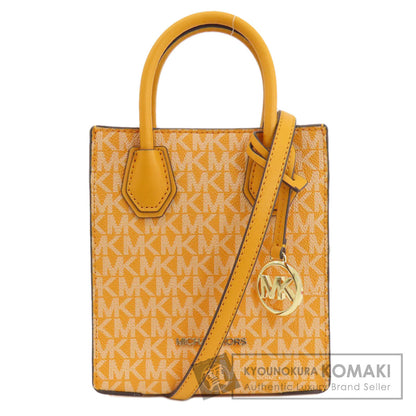 Michael Kors マイケルコース MKシグネチャー 2WAY ハンドバッグ PVC レディース 中古