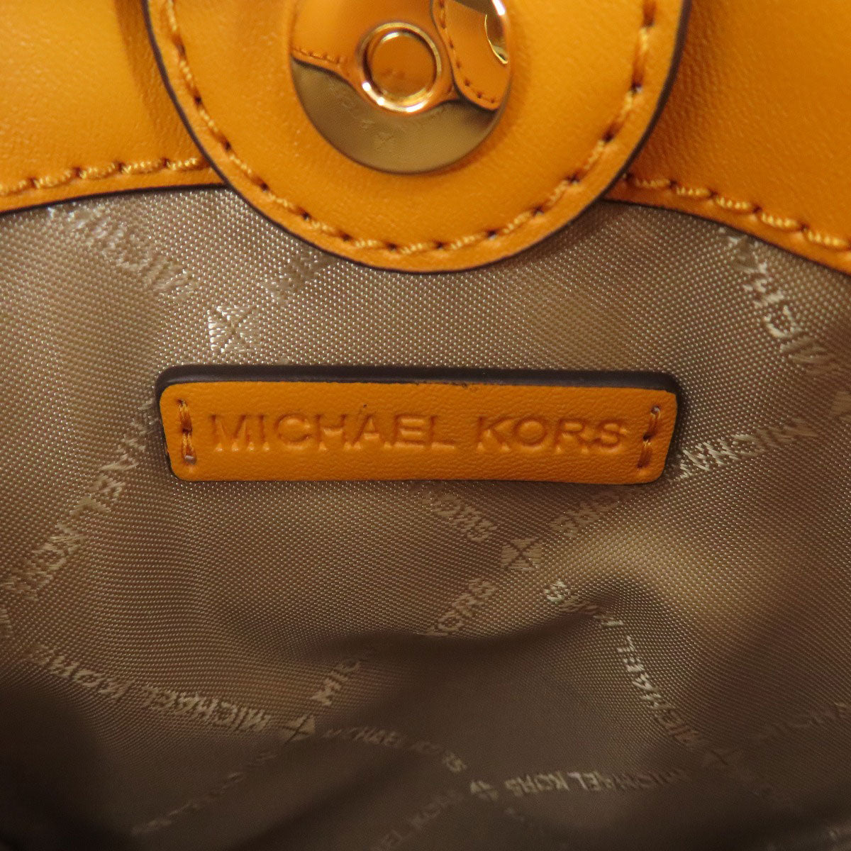Michael Kors マイケルコース MKシグネチャー 2WAY ハンドバッグ PVC レディース 中古