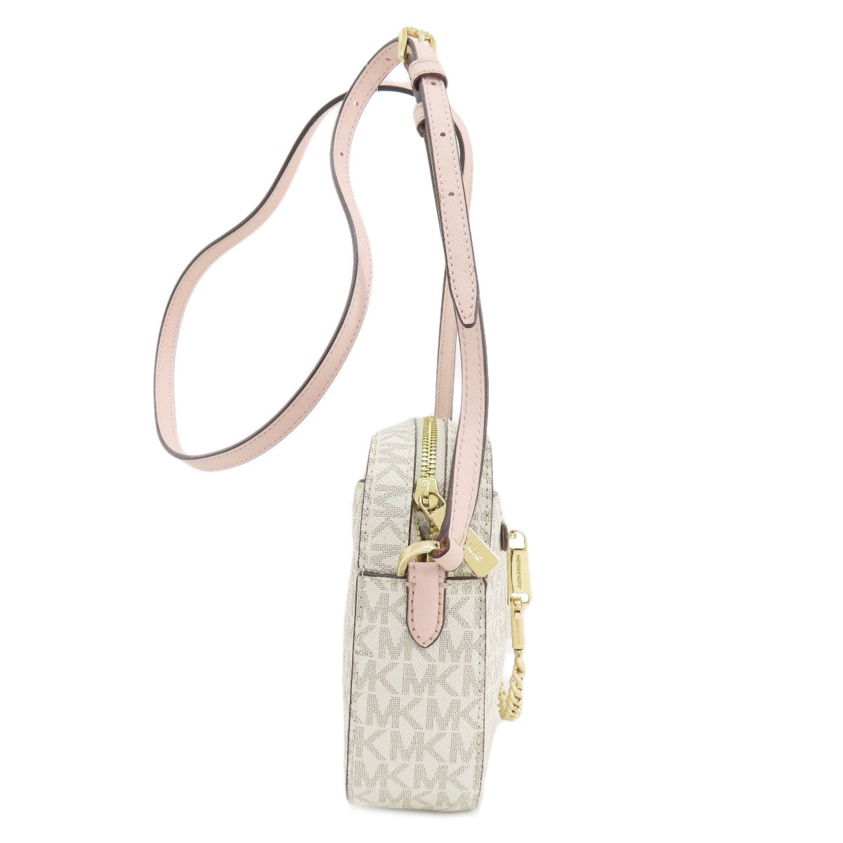 Michael Kors マイケルコース MKシグネチャー ショルダーバッグ PVC レディース 中古