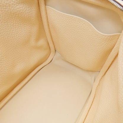 HERMES エルメス リンディ26 ホワイト シルバー金具 ハンドバッグ トリヨン レディース 中古