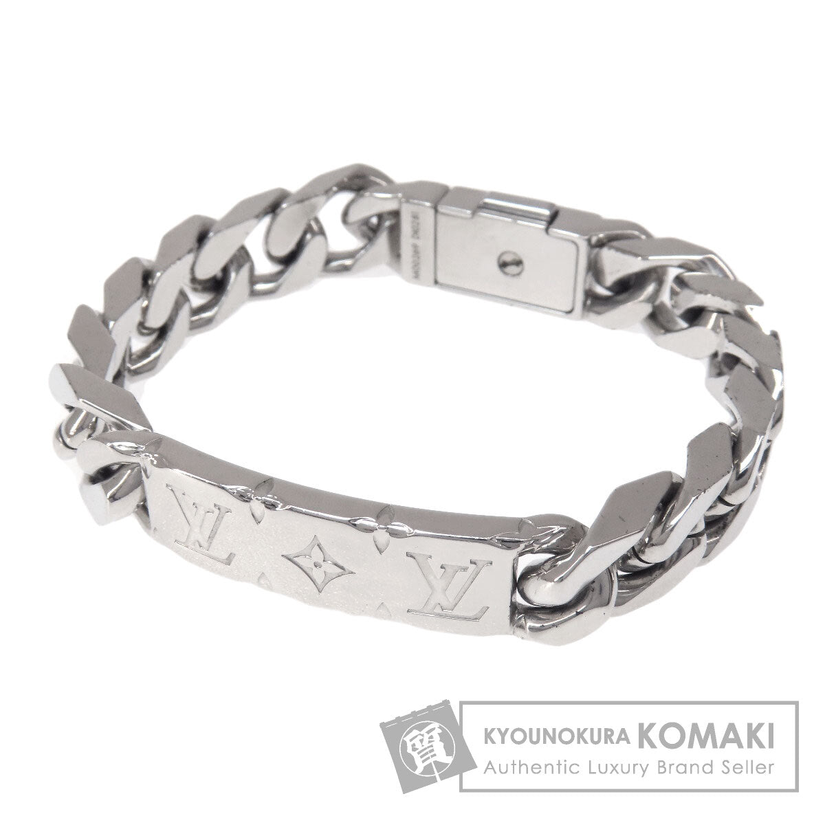 LOUIS VUITTON ルイヴィトン M00269 チェーンブレスレット モノグラム ブレスレット 金属製 レディース 中古