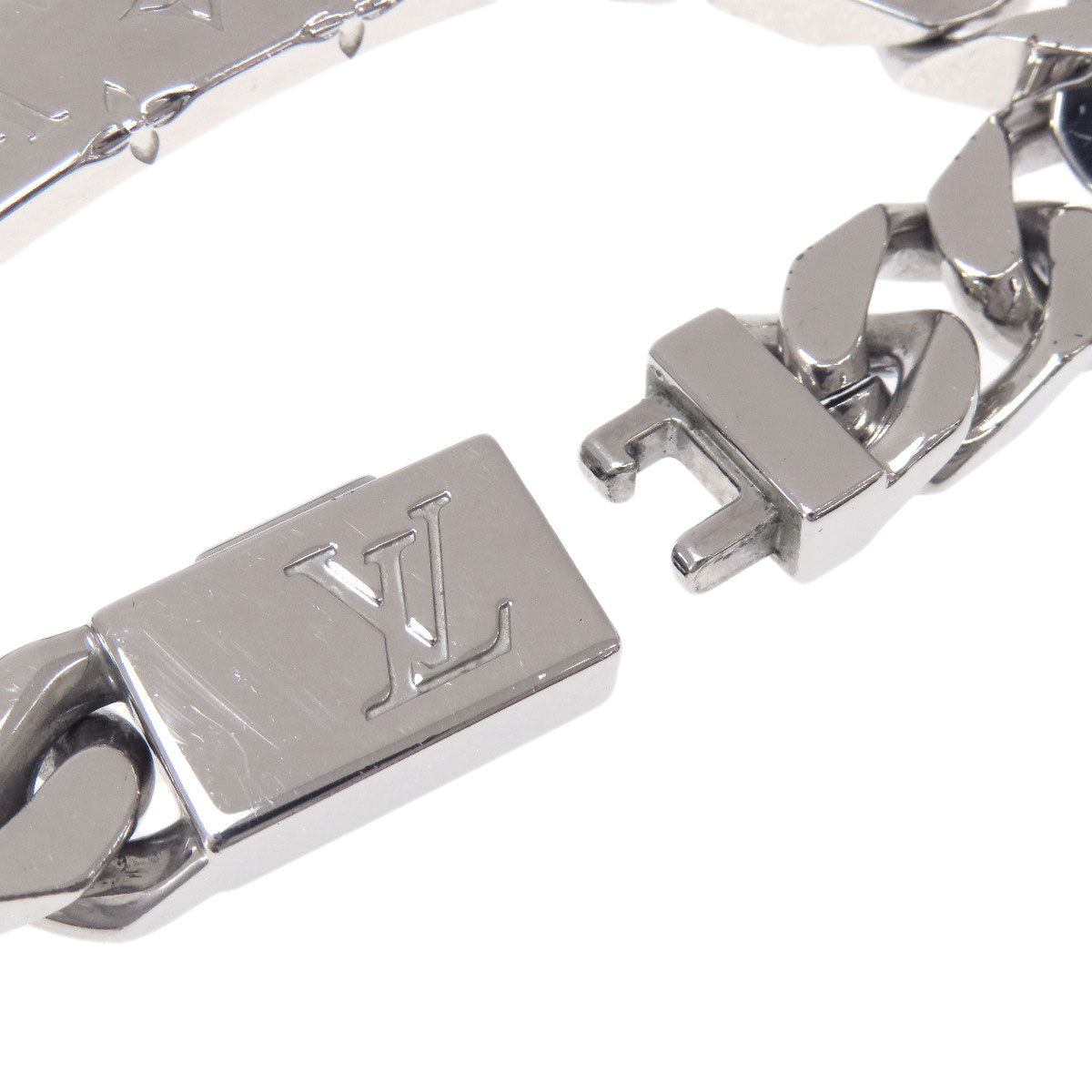 LOUIS VUITTON ルイヴィトン M00269 チェーンブレスレット モノグラム ブレスレット 金属製 レディース 中古