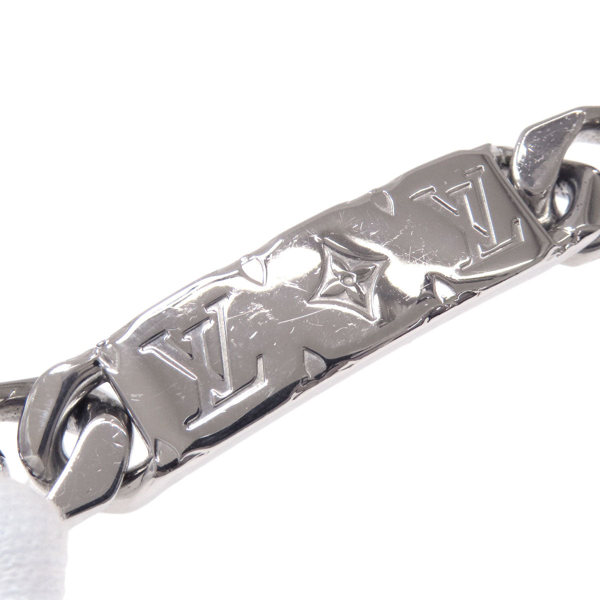 LOUIS VUITTON ルイヴィトン M00269 チェーンブレスレット モノグラム ブレスレット 金属製 レディース 中古