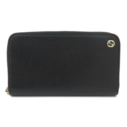 GUCCI グッチ 509644 インターロッキングG 長財布（小銭入れあり） レザー レディース 中古