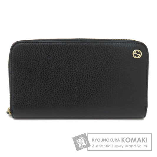 GUCCI グッチ 509644 インターロッキングG 長財布（小銭入れあり） レザー レディース 中古