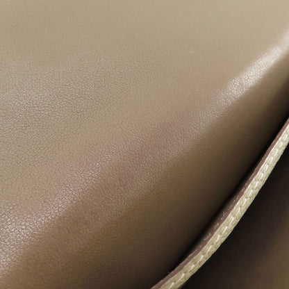 HERMES エルメス ドゴンデュオ GM エトープ ゴールド金具 長財布（小銭入れあり） トゴ レディース 中古