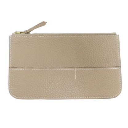 HERMES エルメス ドゴンデュオ GM エトープ ゴールド金具 長財布（小銭入れあり） トゴ レディース 中古