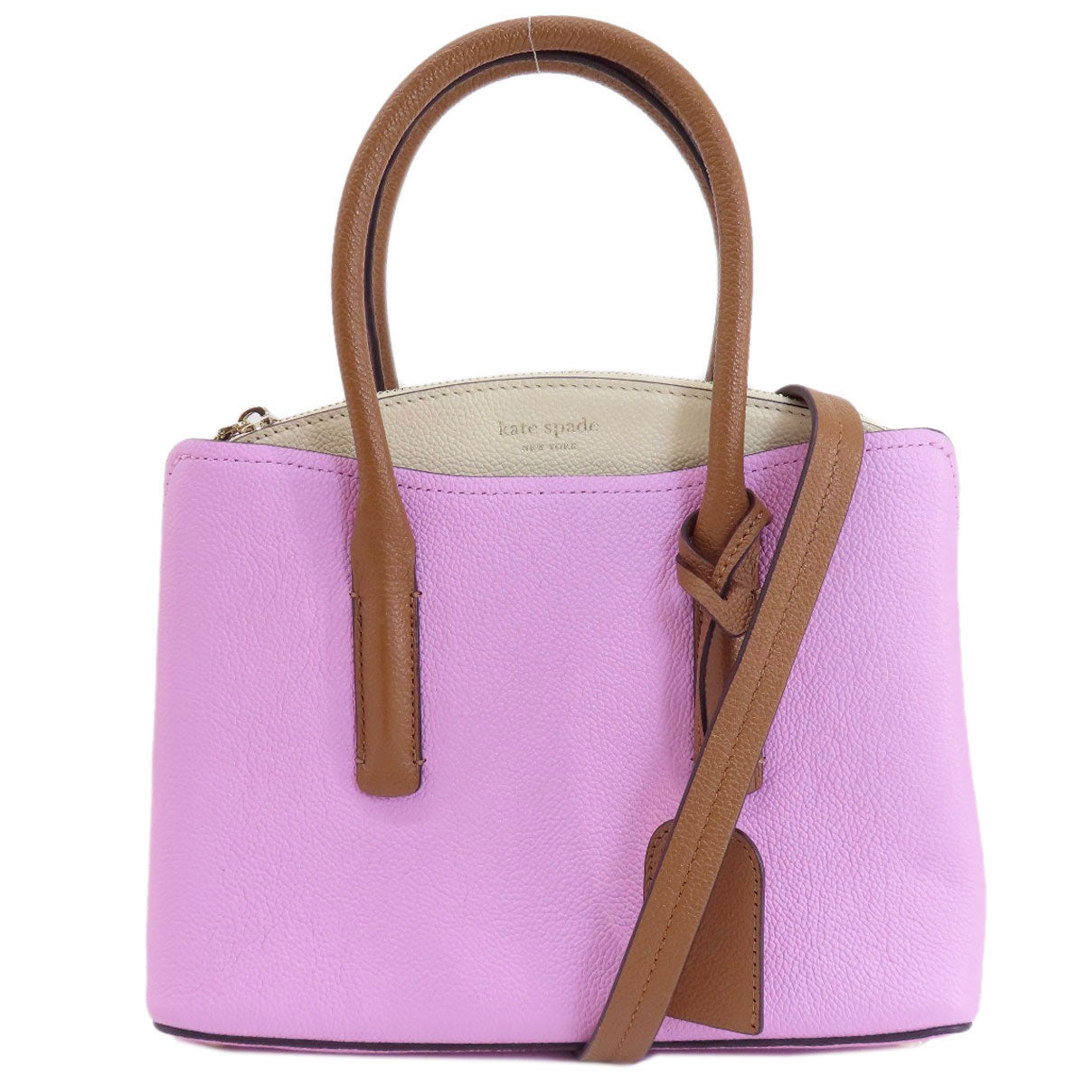 kate spade ケイトスペード 2WAY ハンドバッグ レザー レディース 中古