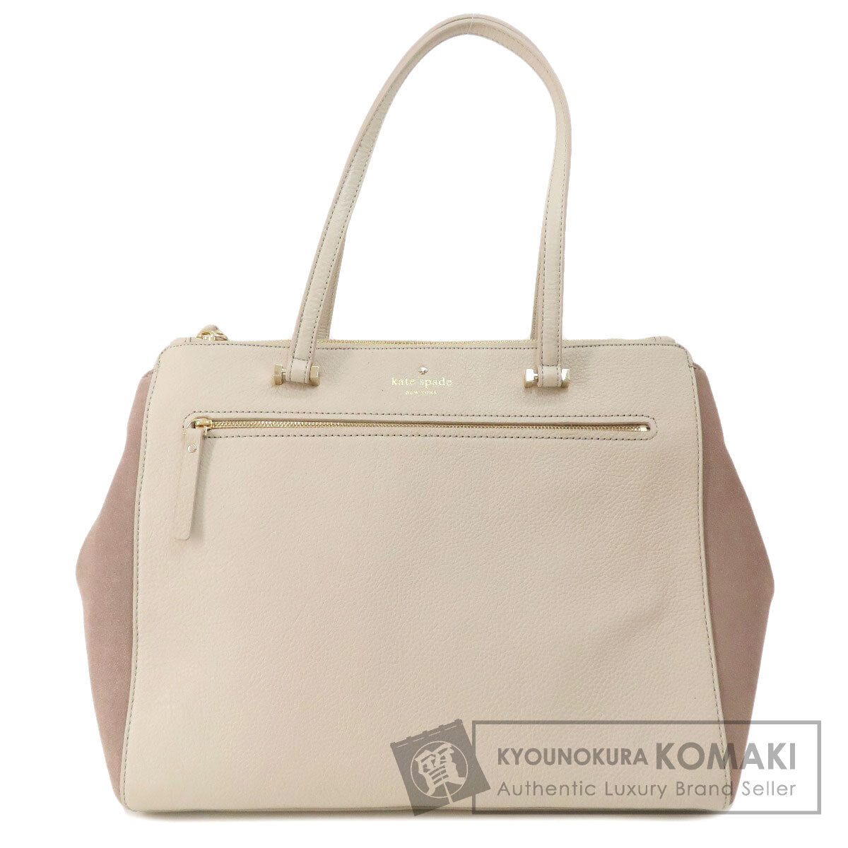 kate spade ケイトスペード ロゴ トートバッグ レザー レディース 中古