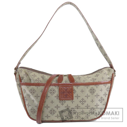 russet ラシット 百合紋章 2WAY ハンドバッグ ナイロン レディース 中古