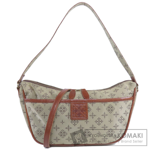 russet ラシット 百合紋章 2WAY ハンドバッグ ナイロン レディース 中古