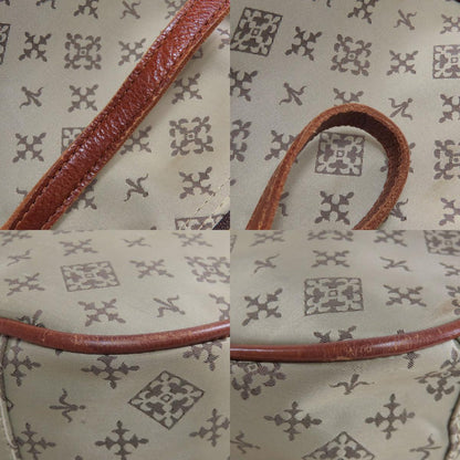 russet ラシット 百合紋章 2WAY ハンドバッグ ナイロン レディース 中古