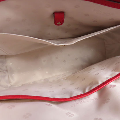 kate spade ケイトスペード ロゴ トートバッグ レザー レディース 中古