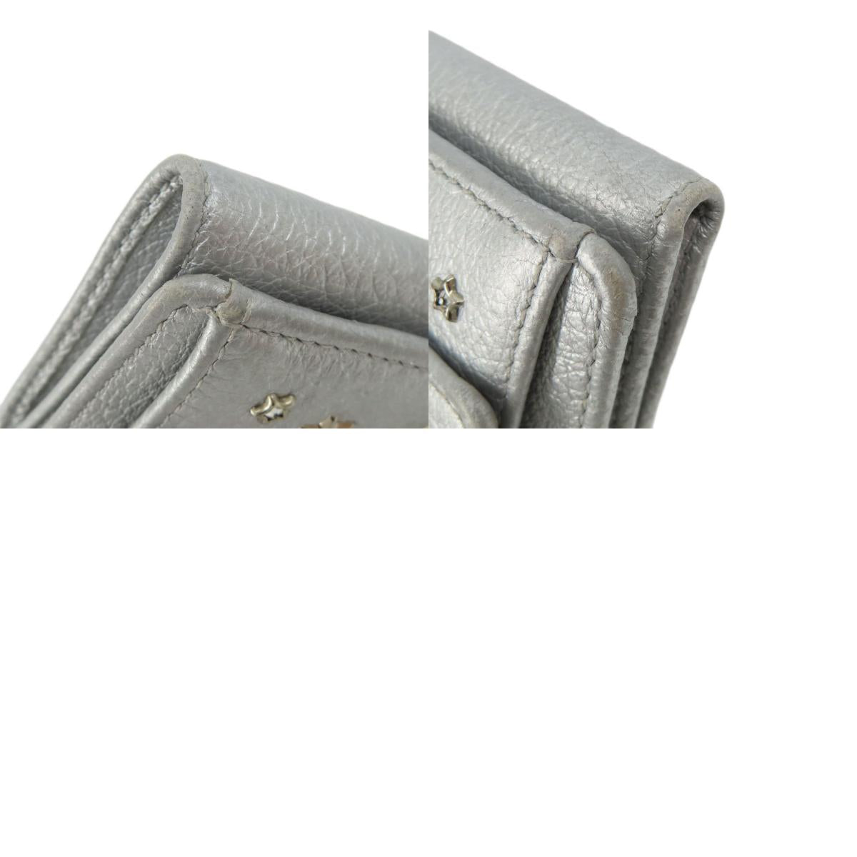 Jimmy Choo ジミーチュウ スターモチーフ 二つ折り財布（小銭入れあり） レザー レディース 中古