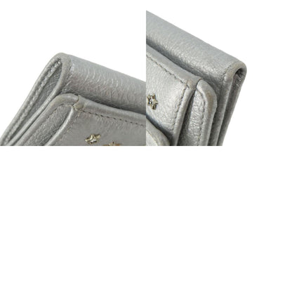 Jimmy Choo ジミーチュウ スターモチーフ 二つ折り財布（小銭入れあり） レザー レディース 中古