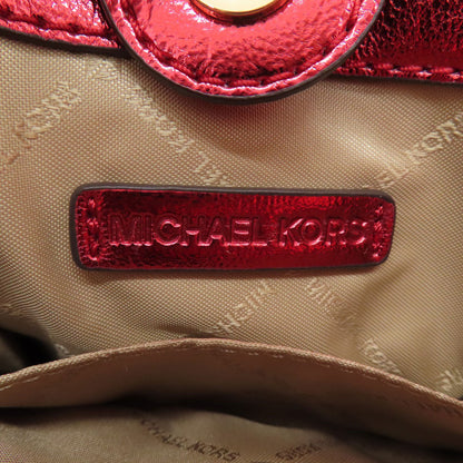 Michael Kors マイケルコース ロゴ 2WAY ハンドバッグ PVC レディース 中古