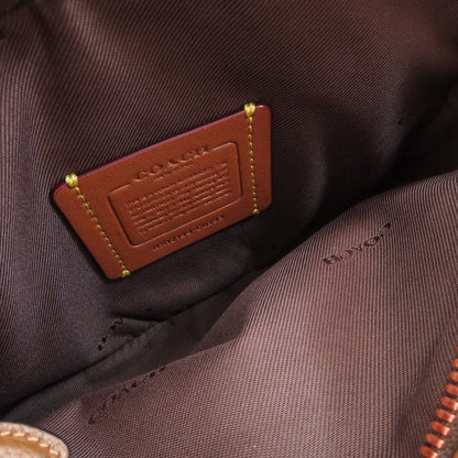 COACH コーチ C6293 ロゴ ショルダーバッグ レザー レディース 中古