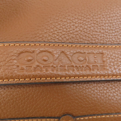 COACH コーチ C6293 ロゴ ショルダーバッグ レザー レディース 中古
