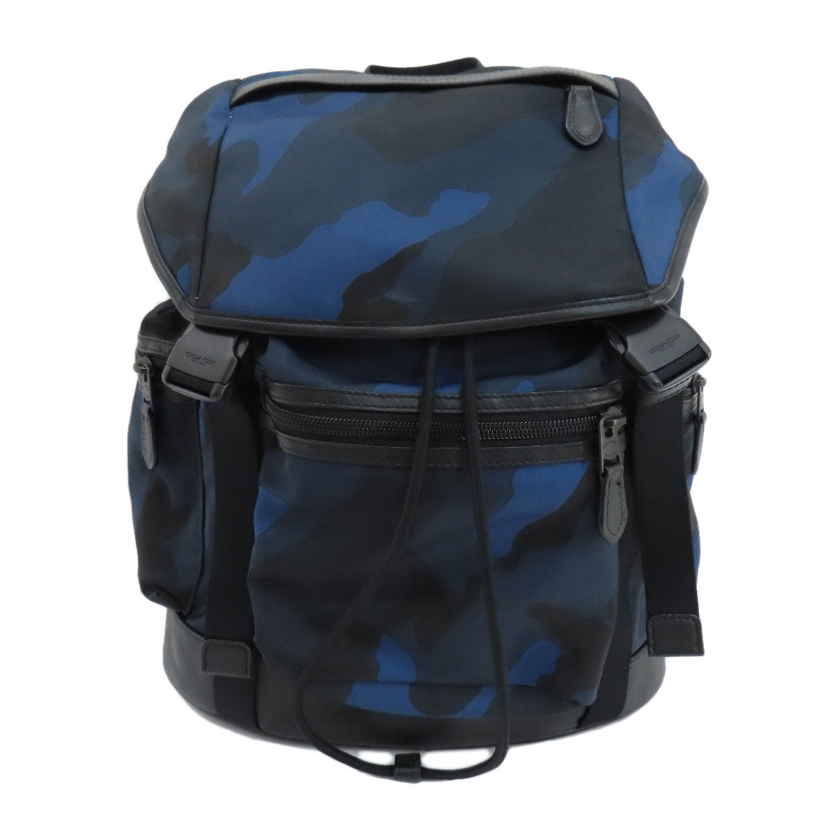 COACH コーチ F54783 カモフラージュ柄 リュック・デイパック ナイロン レディース 中古