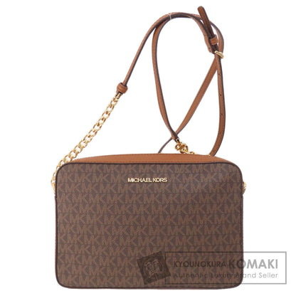 Michael Kors マイケルコース MKシグネチャー ショルダーバッグ PVC レディース 中古