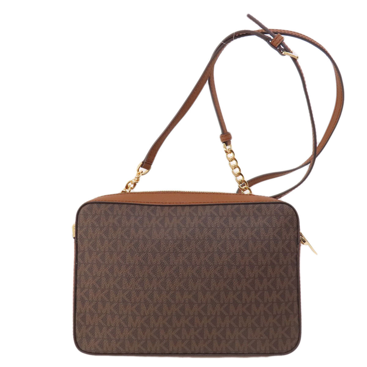 Michael Kors マイケルコース MKシグネチャー ショルダーバッグ PVC レディース 中古