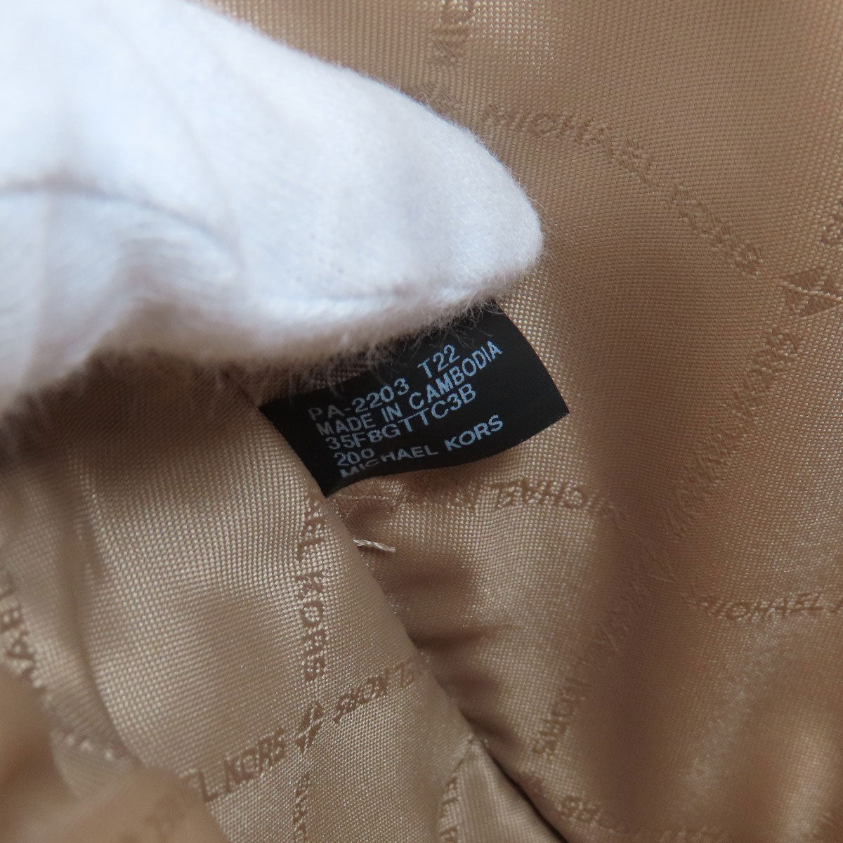 Michael Kors マイケルコース MKシグネチャー ショルダーバッグ PVC レディース 中古