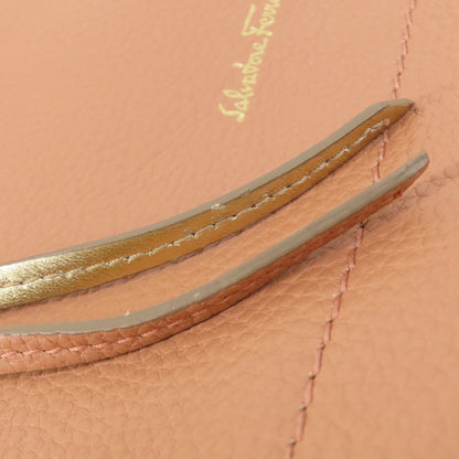 Salvatore Ferragamo サルヴァトーレフェラガモ ガンチーニ金具 トートバッグ レザー レディース 中古