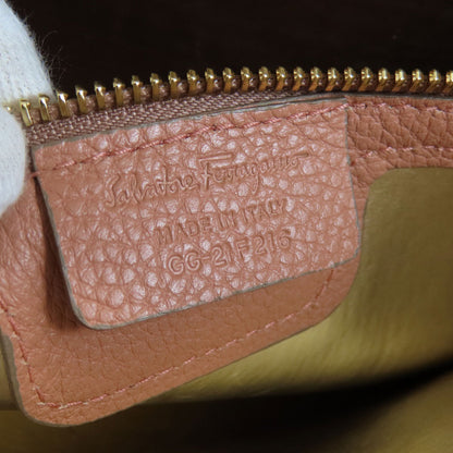 Salvatore Ferragamo サルヴァトーレフェラガモ ガンチーニ金具 トートバッグ レザー レディース 中古