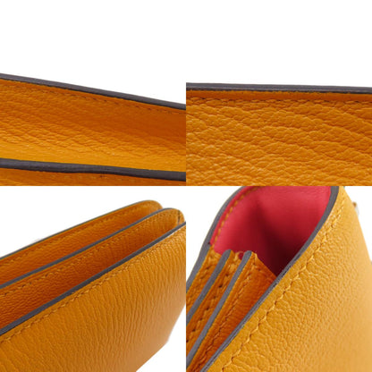 HERMES エルメス コンスタンス3 ミニ ムタード シルバー金具 ショルダーバッグ シェーブル レディース 中古