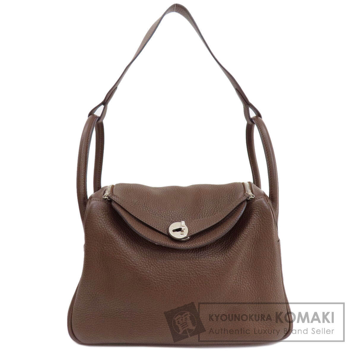 HERMES エルメス リンディ30 シルバー金具 ハンドバッグ トリヨン レディース 中古