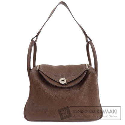 HERMES エルメス リンディ30 シルバー金具 ハンドバッグ トリヨン レディース 中古