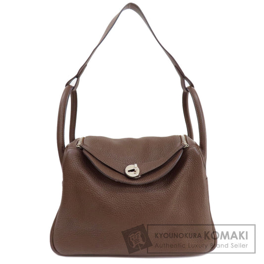 HERMES エルメス リンディ30 シルバー金具 ハンドバッグ トリヨン レディース 中古
