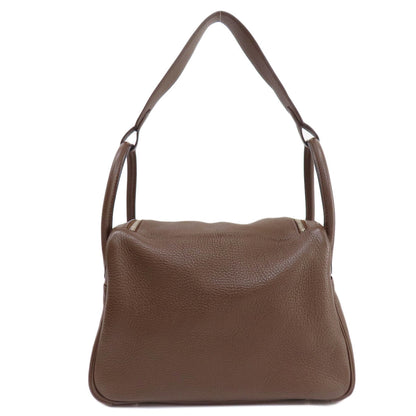 HERMES エルメス リンディ30 シルバー金具 ハンドバッグ トリヨン レディース 中古