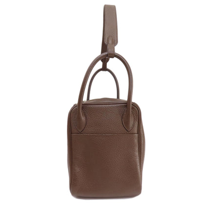 HERMES エルメス リンディ30 シルバー金具 ハンドバッグ トリヨン レディース 中古