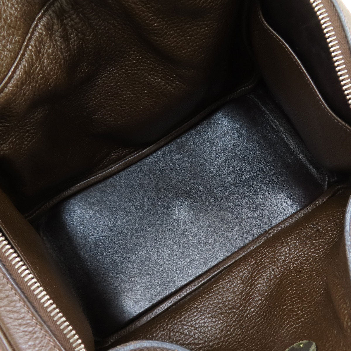 HERMES エルメス リンディ30 シルバー金具 ハンドバッグ トリヨン レディース 中古