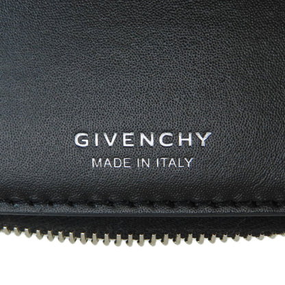 GIVENCHY ジバンシー ロゴ 二つ折り財布（小銭入れあり） レザー レディース 中古