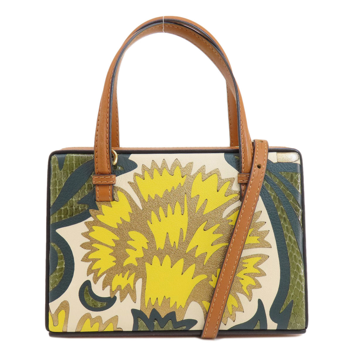 LOEWE ロエベ ポスタルバッグ 2WAY ハンドバッグ レザー レディース 中古